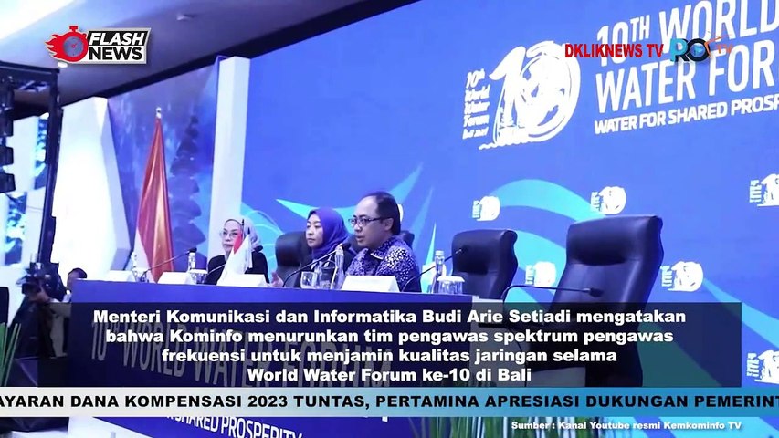 Kominfo Siapkan Tim Pengawas Spektrum Frekkuensi Selama Gelaran WWF Ke-10 Bali