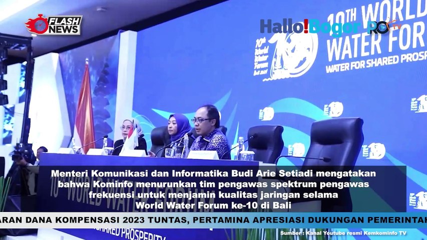 Kominfo Turunkan Tim Khusus Pantau Frekuensi Selama WWF Ke-10 di Bali