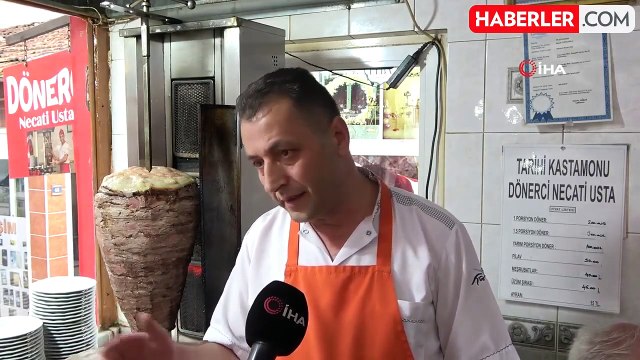 2 asırdır aynı usulle döner kesen ustalardan büyük iddia: Döner Kastamonu'nun