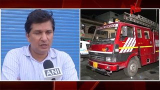 दिल्लीत केअर सेंटरला आग, आरोग्य मंत्र्यांनी पाहणीनंतर दिली ही माहिती..