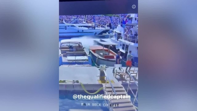 El accidente entre una lancha y un yate en el GP de Mónaco que pudo acabar en tragedia
