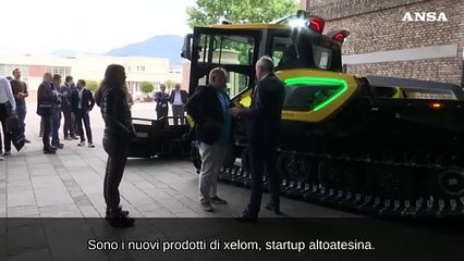 Mezzi elettrici sulle piste da sci e nei campi coltivati