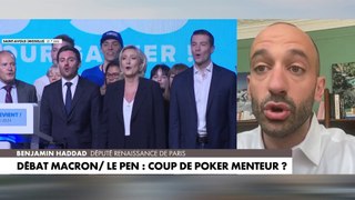 Benjamin Haddad : «Marine Le Pen trouve les moyens de se dérober»