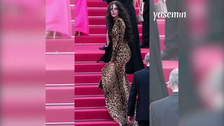 Cannes'da Melis Sezen rüzgarı! Kırmızı halıda verdiği pozlarla dikkat çekti