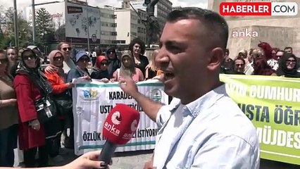 Usta Öğreticiler Özlük Haklarını İstiyor