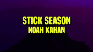 Noah Kahan - Stick Season (Lyrics)