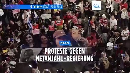 Massenproteste gegen Netanjahu-Regierung in ganz Israel