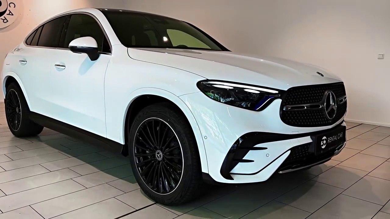 Mercedes Benz's GLC Coupe  interior and Exterior Details (Perfect Coupe)