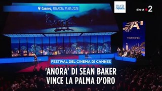 Cannes 2024: Palma d'Oro ad 'Anora' di Sean Baker, Sorrentino a mani vuote
