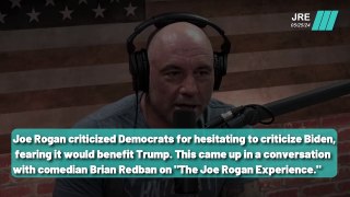 Rogan Calls Out Democrats: Blind Loyalty to Biden