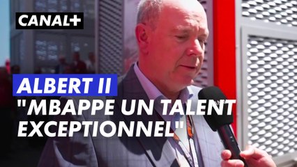 Prince Albert II : "MBappe est un talent exceptionnel "