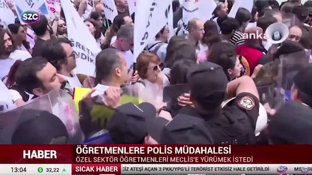 Özel Sektör öğretmenlerine müdahale