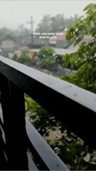 vidio musik hujan di sore hari