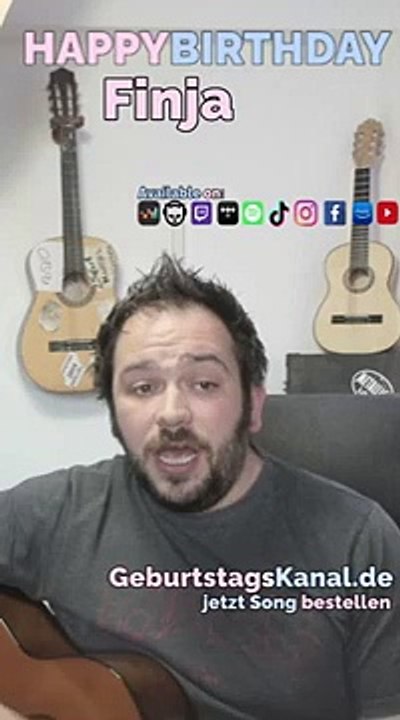 Happy Birthday, Finja! Geburtstagsgrüße an Finja
