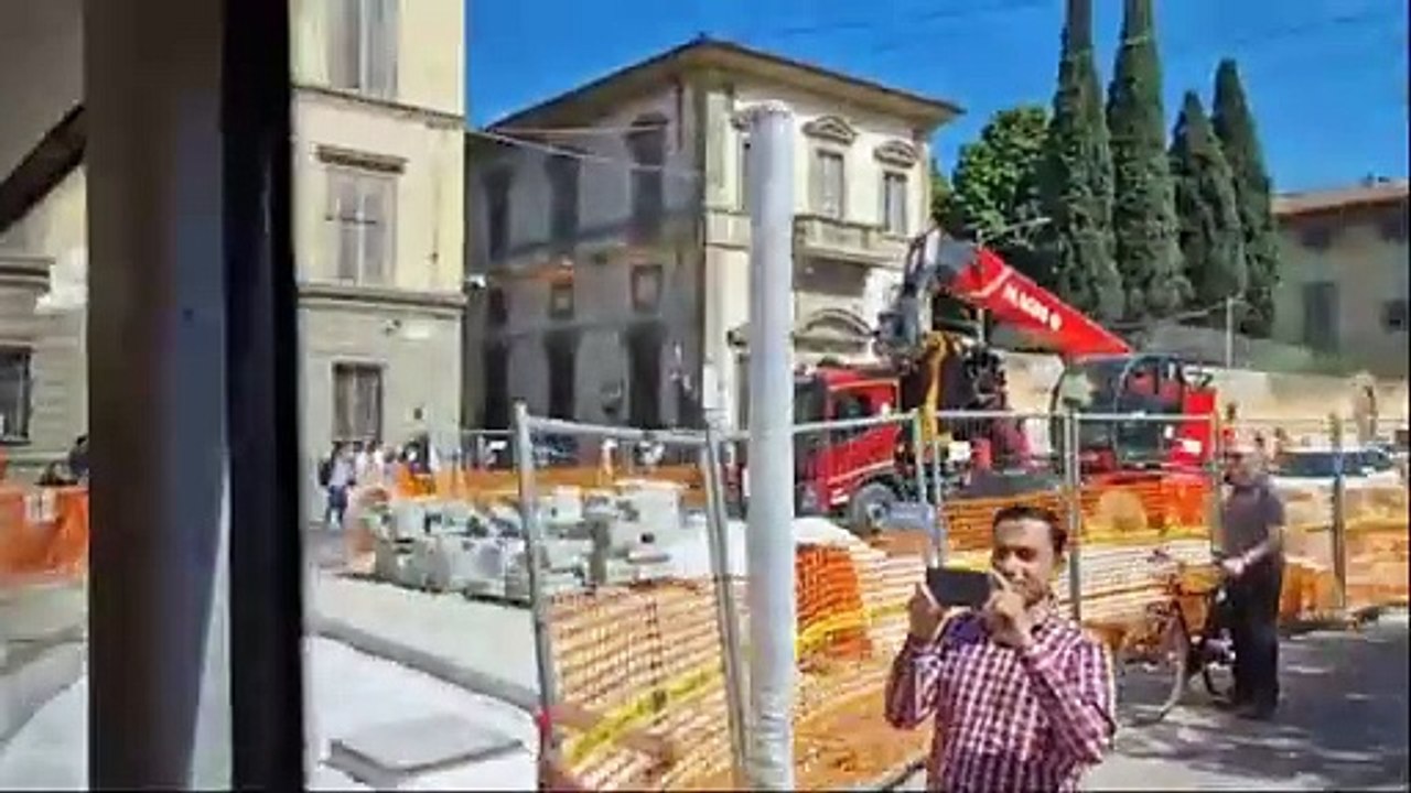 La tramvia in centro a Firenze: il video del viaggio da San Marco a piazza della Libertà