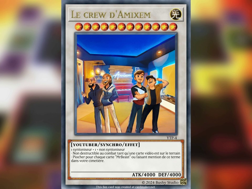 Youtube dans Yu-gi-oh! (Tiboinshape dépasse squeezie, Amixem, Laink et Terracid)