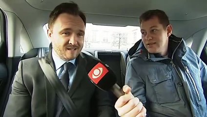 Kom med på Dan Jørgensens første tur i ministerbilen | 12 December 2013 | DR