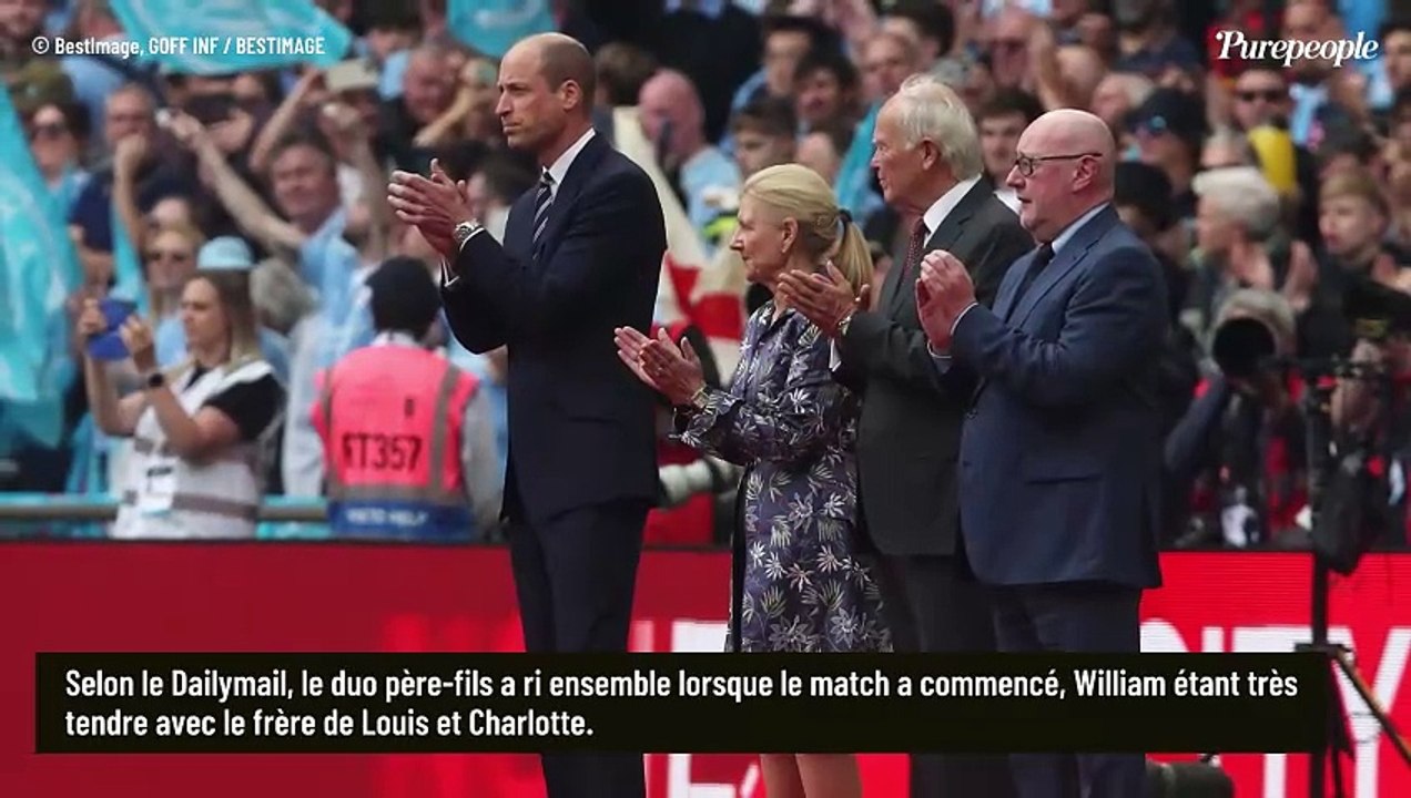 PHOTOS A seulement 10 ans, le prince George a déjà tout d'un futur roi ! Il le prouve aux côtés de son papa à Wembley