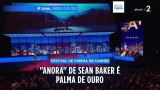 Anora de Sean Baker vence Palma de Ouro em Cannes. Miguel Gomes recebe Melhor Realização com Grand Tour