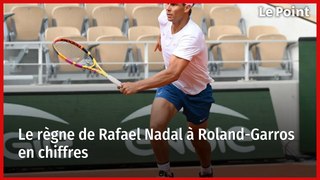 Le règne de Rafael Nadal à Roland-Garros en chiffres