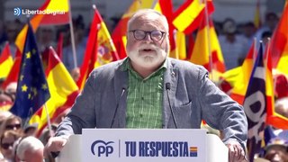 Savater, muy duro contra Sánchez en Madrid y crítico con la amnistía