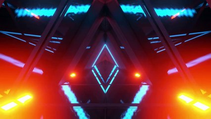 4K Abstract Tunnel Animation background