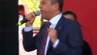 Özgür Özel: Başımızda bir gulyabani var