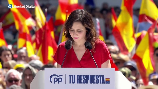 Ayuso acusa a Sánchez de manosear las instituciones: Como en la Venezuela de Maduro