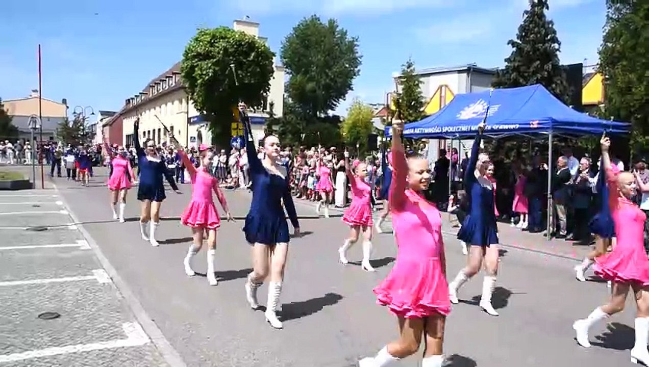 54 Festiwal Orkiestr Dętych w Sławnie - parada