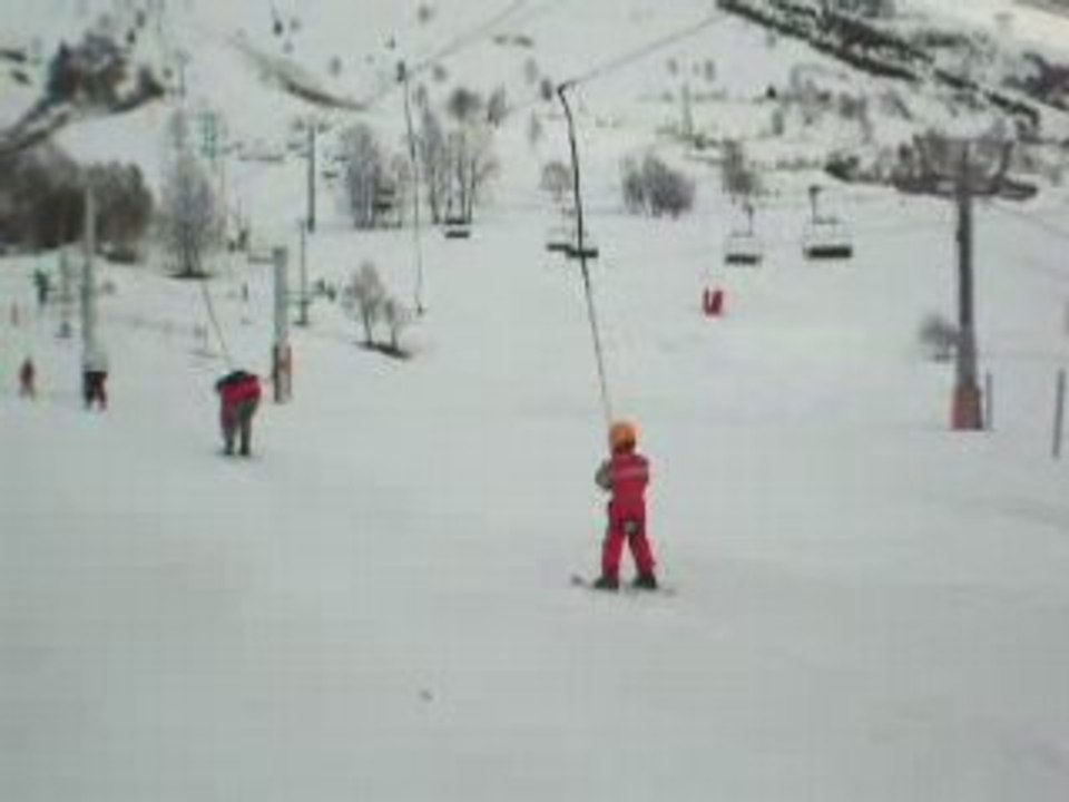 Eliot sur le téléski