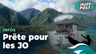 À Tahiti, la tour des juges du surf prête à accueillir l'épreuve des JO
