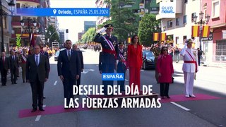 Espectacular desfile del Ejército español el Día de las Fuerzas Armadas con más de 3.000 soldados