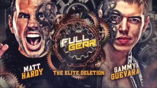 AEW Full Gear 2020 - Matt Hardy vs Sammy Guevara (The Elite Deletion Match)