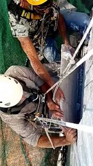 εναεριτης τεχνικος χωρις σκαλωσια σε  τυφλο τοιχο τηλ 6931186325