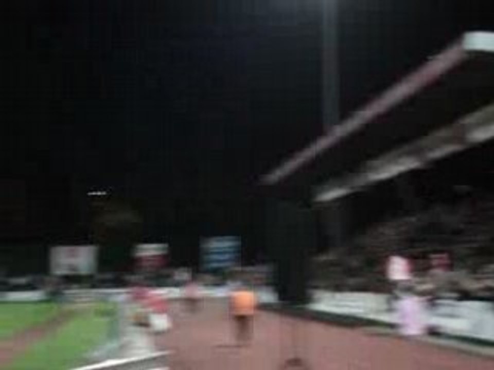 Pénalité de Laurent Diaz pour l'USDAX contre PARIS