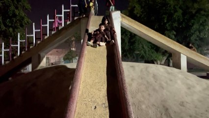 Umar and Maryam is playing at Children Park | Sister and Brother Love | Umar ko chot lagny lagi thi