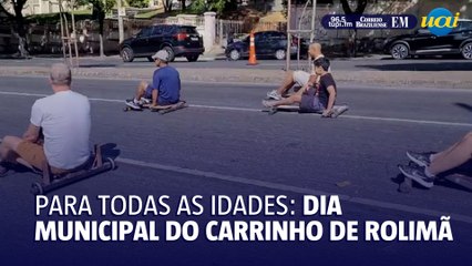 Comemoração do Dia municipal do carrinho de Rolimã na Savassi
