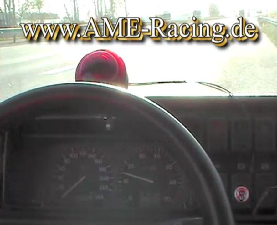 VW Golf 2 VR6 turbo 0 à 280 km/h