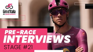 Giro d'Italia 2024 | Stage 21: pre-race interview