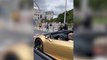 Revuelo por Amadeo Llanos y su Lamborghini dorado en el centro de Madrid