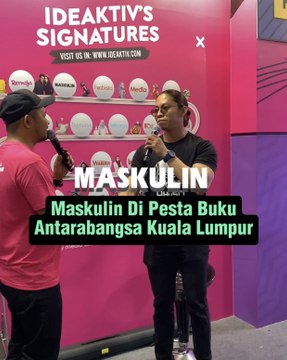 Maskulin Di Pesta Buku Antarabangsa Kuala Lumpur
