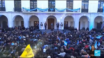 En el Día de la Patria en Argentina, Milei lanzó promesas y habló de su Ley de Bases