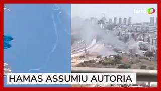 Sirenes soam em Tel Aviv após ataque de foguetes do Hamas; veja vídeo