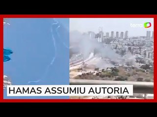 Sirenes soam em Tel Aviv após ataque de foguetes do Hamas; veja vídeo