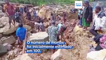 Número de mortos sobe para 670 depois do deslizamento de terras na Papua-Nova Guiné