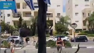 Suenan las sirenas en Tel Aviv  por primera vez en meses