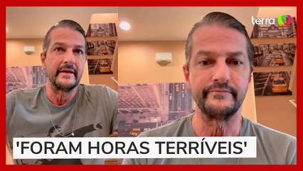 Marcelo Serrado relata crise de pânico durante voo