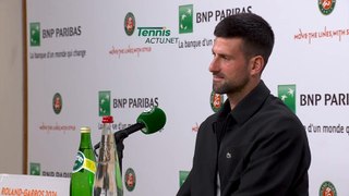 Tennis - Roland-Garros 2024 - Novak Djokovic : 