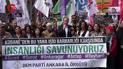 Download Video: DEM Partili Tuncer Bakırhan 10 Ekim Gar Katliamı anmasında ateş püskürdü