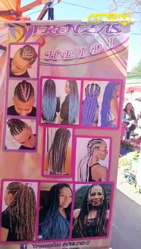 Gran Poder: maquilladoras y estilistas ofrecen sus servicios desde temprano